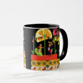 Mug Desert Bloom Fiesta noir  (Devant droit)