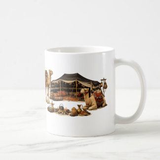Mug Désert d'Arabie, Tente Bédouine, Camping Désertiqu