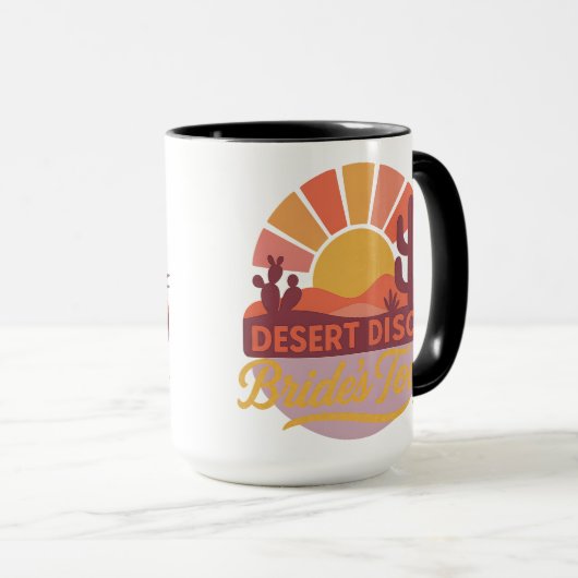 Mug Desert Disco—Bride’s Tour | Halloween Gifts (Devant droit)