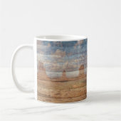 Mug Desert Landscape Sandstone Buttes And Heavenly Sky (Gauche)