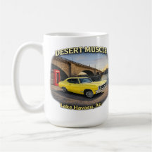 Desert Muscle Retro Car Design