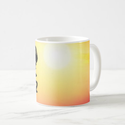 Mug Desert Sunset Sud-Ouest Kokopelli (Devant droit)
