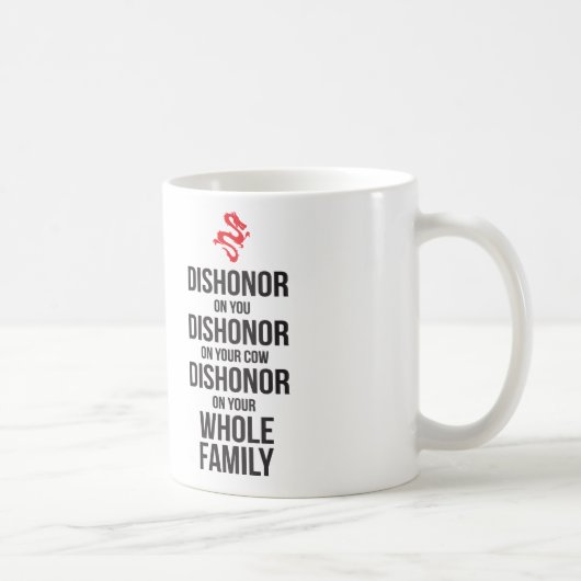 Mug Déshonneur (Droite)