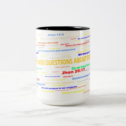 mug design, 30 questions sur l'existence (Centre)