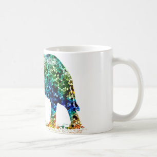 Mug Design 36 Mosaic Éléphant