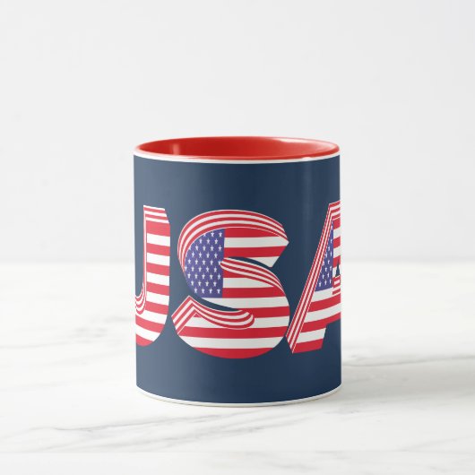 Mug Design 3D USA (Centre)