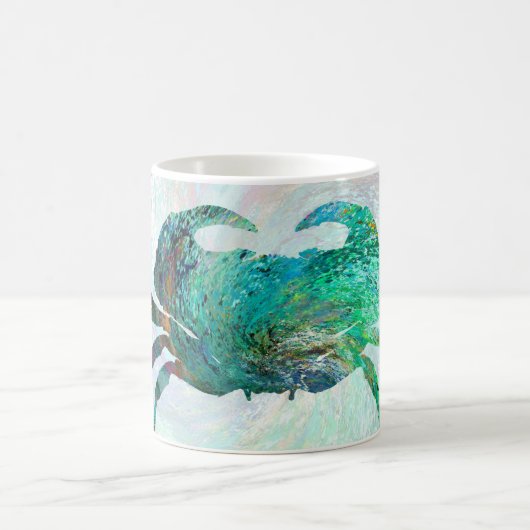 Mug Design 41 crabe turquoise (Centre)