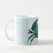 Mug Design 41 crabe turquoise (Gauche)