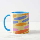 Mug Design abstrait coloré (Gauche)