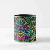 Mug Design Abstrait coloré (Centre)