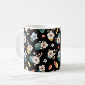 Mug Design Abstrait Floral sans joint (Devant gauche)
