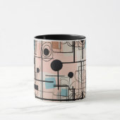 Mug Design abstrait moderne, lignes dynamiques Lancer  (Centre)