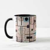 Mug Design abstrait moderne, lignes dynamiques Lancer  (Gauche)