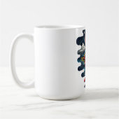 Mug Design abstrait, paysage surréaliste (Gauche)