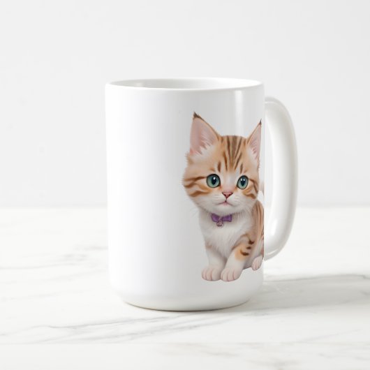 Mug Design adorable Baby Kitten (Devant droit)