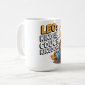 Mug Design amusant Zodiac Leo (Devant gauche)