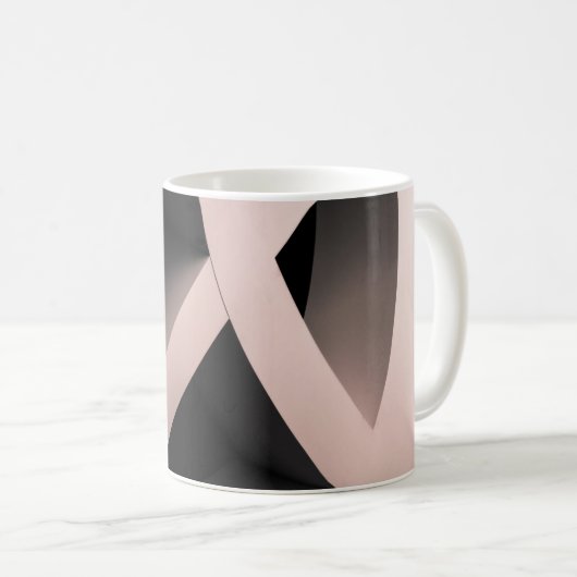 MUG DESIGN ARCHITECTURAL BLANC (Devant droit)