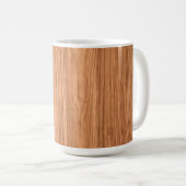 Mug Design Arrière - plan de texture bois-35455 (Devant droit)
