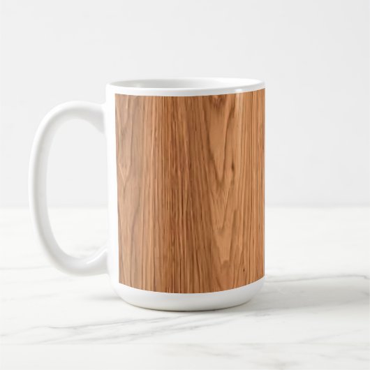 Mug Design Arrière - plan de texture bois-35455 (Gauche)