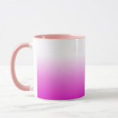 Mug Design Arrière - plan rose Ombr Gradient-60416 (Gauche)