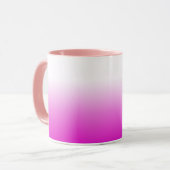 Mug Design Arrière - plan rose Ombr Gradient-60416 (Devant gauche)