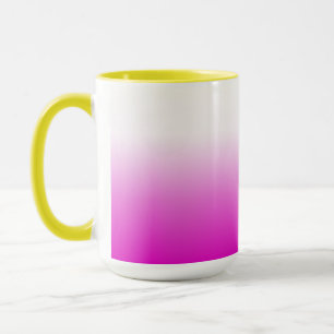 Mug Design Arrière - plan rose Ombr Gradient-60416