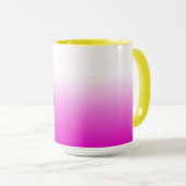 Mug Design Arrière - plan rose Ombr Gradient-60416 (Devant droit)
