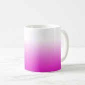 Mug Design Arrière - plan rose Ombr Gradient-60416 (Devant droit)