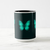 Mug DESIGN BORBOLETAS VERDES Caneca Combo (Centre)