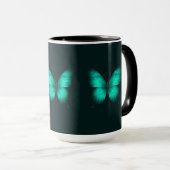 Mug DESIGN BORBOLETAS VERDES Caneca Combo (Devant droit)