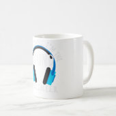 Mug Design casque ne Panique Im L'ingénieur du son (Devant droit)