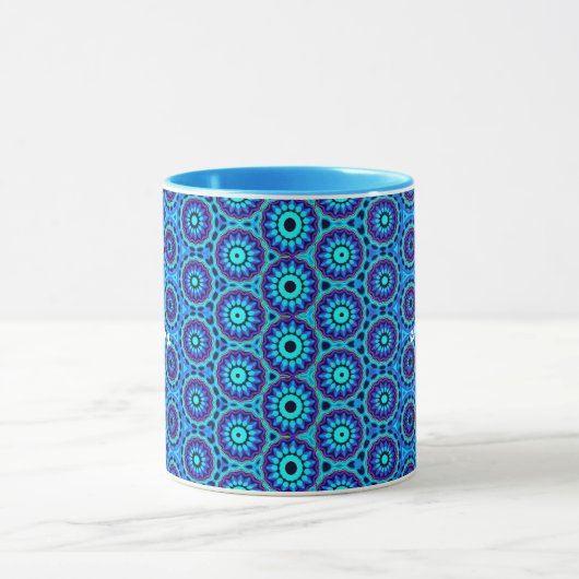 Mug Design Cercle bleu (Centre)