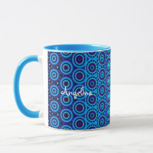 Mug Design Cercle bleu