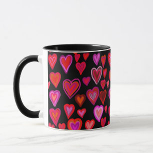 Mug Design chaleureux rouge