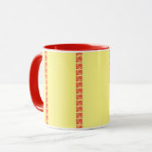 Mug Design classique art aléatoire (Devant gauche)