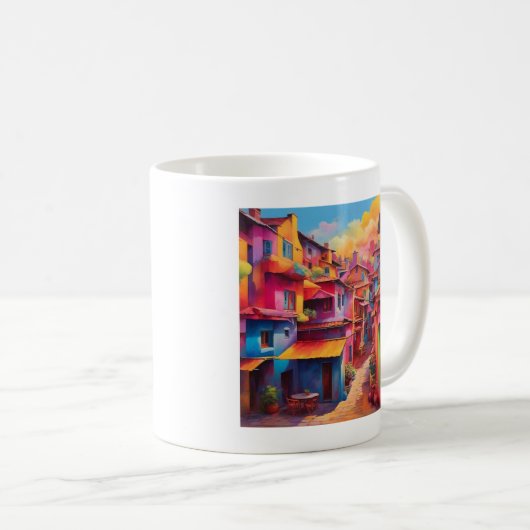 Mug Design coloré (Devant droit)