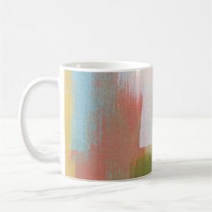 Mug Design coloré Abstrait. Artiste polyvalent. Bru