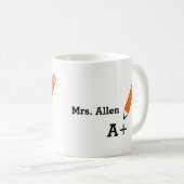 Mug Design Crayon Professeur (Devant droit)