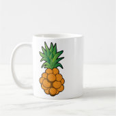 Mug Design d'ananas Cool amusant - Art graphique - C (Gauche)