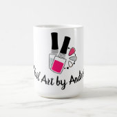 Mug Design d'art à ongles (Centre)
