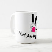 Mug Design d'art à ongles (Devant gauche)