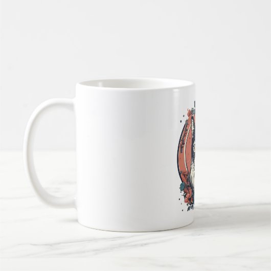 Mug design d'art amoureux des chats mignon acheter mai (Gauche)