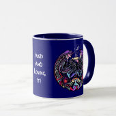 Mug Design d'art celtique (Devant droit)