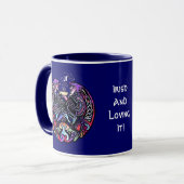 Mug Design d'art celtique (Devant gauche)