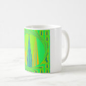 Mug Design d'art Motif géométrique Edgy (Devant droit)