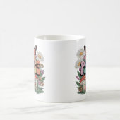 Mug Design d'art papillon de la paix vintage (Centre)
