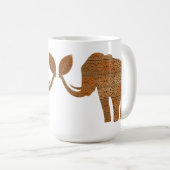 Mug Design d'art tribal des éléphants (Devant droit)