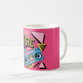 Mug Design de boite de musique de style rétro (Devant droit)