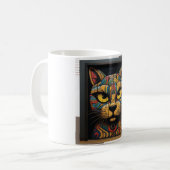Mug Design de chats d'art (Devant gauche)
