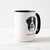 Mug Design de chien de montagne  (Devant droit)